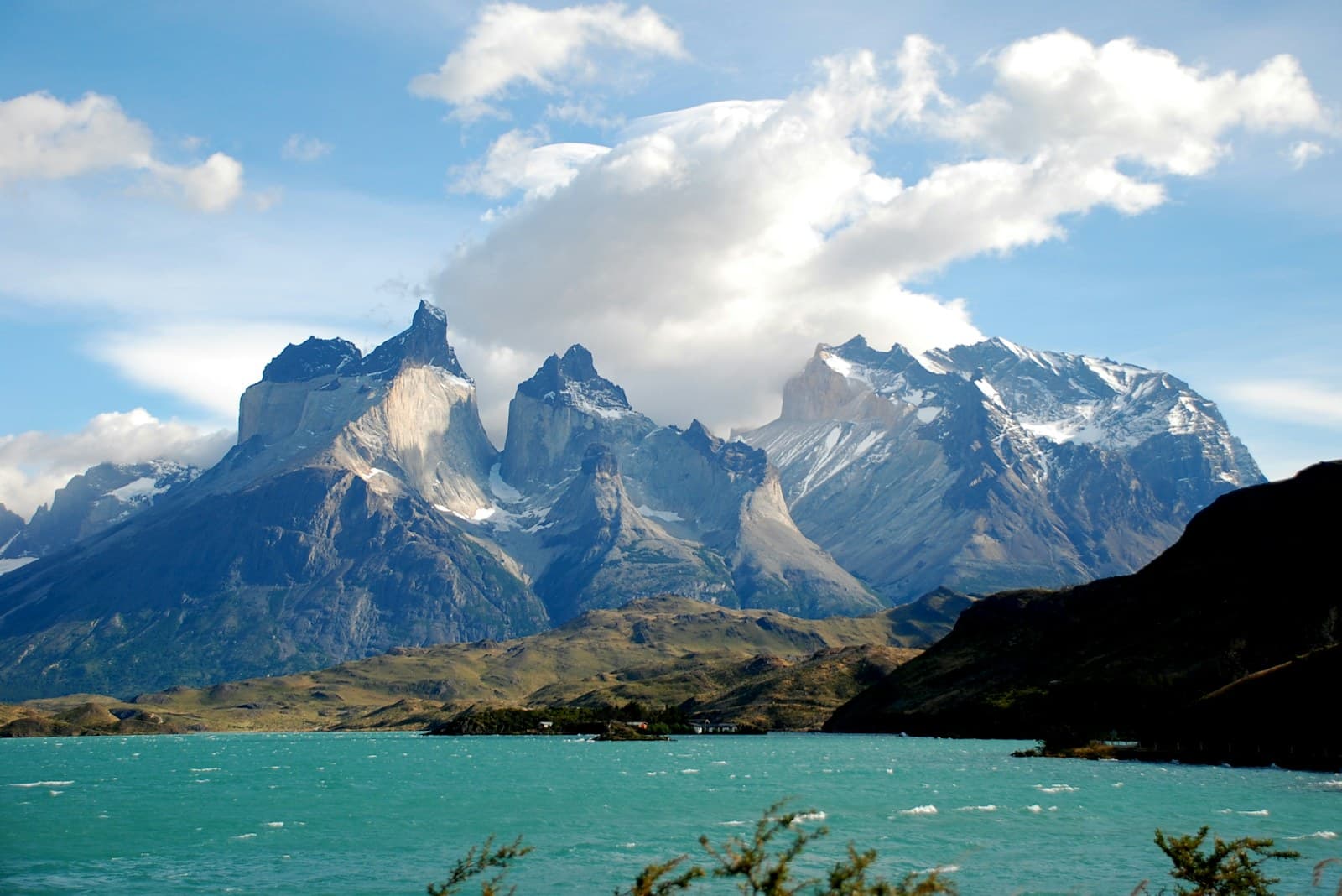 Chile: body of water and mountain