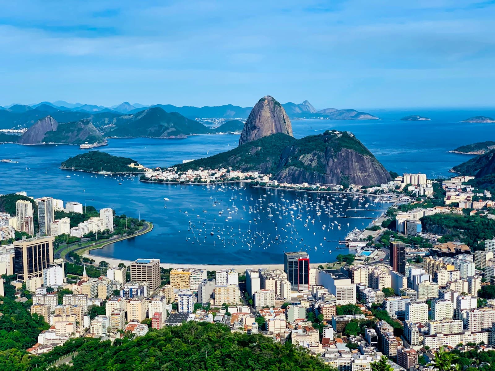 Rio de Janeiro: Islet near city during daytime
