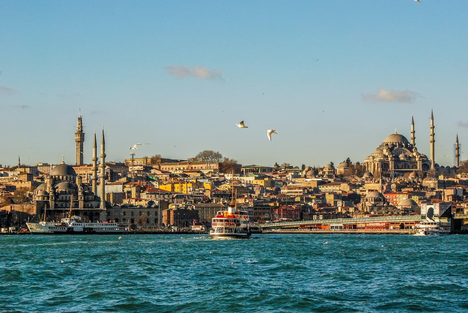 Istanbul: city buildings near body of water during daytime